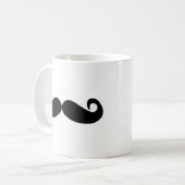 Schnurrbart schaffen schnell kaffeetasse (Vorderseite Links)