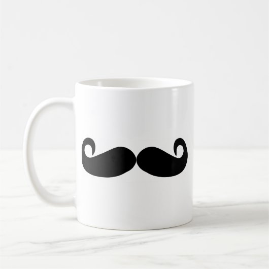 Schnurrbart schaffen schnell kaffeetasse (Links)