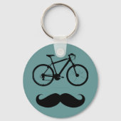Schnurrbart Schlüsselanhänger (Vorderseite)