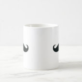 Schnurrbart-Schnurrbart-Schnurrbart Kaffeetasse (Mittel)