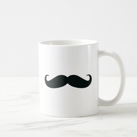 Schnurrbart-Schnurrbart-Schnurrbart Kaffeetasse (Rechts)