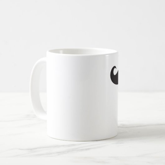 Schnurrbart "SEINE" Tasse (Vorderseite Links)