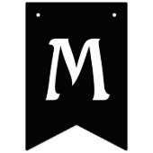 Schnurrbart Sie A Q Wimpelkette (Erste Fahne)