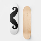 Schnurrbart-Skateboard Skateboard (Vorderseite)