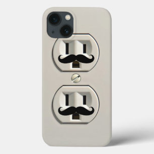 Schnurrbart-Steckdose iPhone 13 Hülle