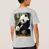 Schnurrbart T-Shirt (Rückseite)