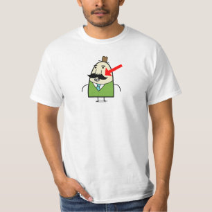 Schnurrbart T-Shirt