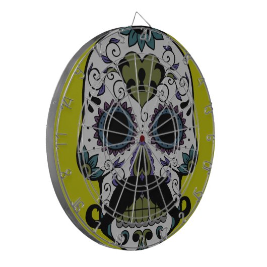 Schnurrbart-Tag der Toten Dartscheibe (Vorderseite Links)