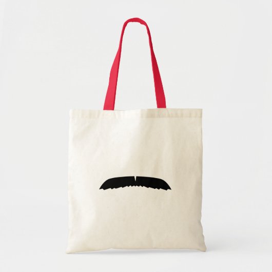 Schnurrbart-Tasche Tragetasche (Vorne)