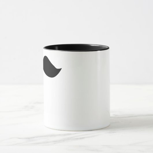 Schnurrbart Tasse (Zentrum)
