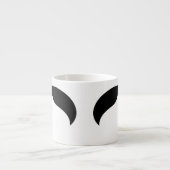 Schnurrbart-Tasse Espressotasse (Vorderseite)