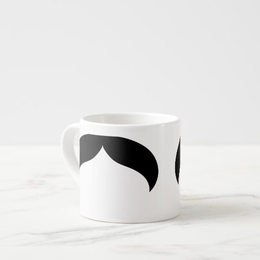 Schnurrbart-Tasse Espressotasse (Vorderseite Links)