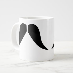 Schnurrbart-Tasse Jumbo-Tasse