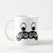 Schnurrbart-Tasse Kaffeetasse (Links)