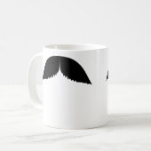 Schnurrbart-Tasse Kaffeetasse (Vorderseite Links)