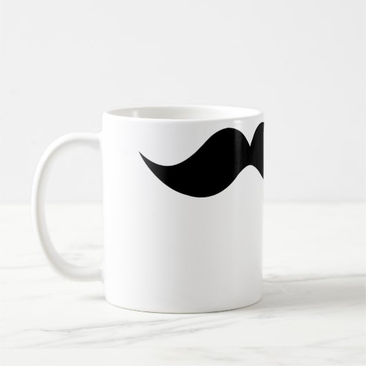 Schnurrbart-Tasse Kaffeetasse (Links)