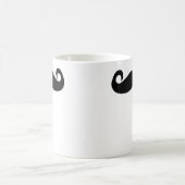 Schnurrbart-Tasse Kaffeetasse (Mittel)