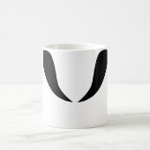 Schnurrbart-Tasse Kaffeetasse (Mittel)