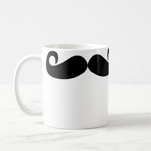 Schnurrbart-Tasse Kaffeetasse (Links)