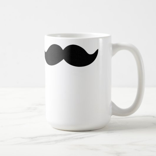 Schnurrbart-Tasse Kaffeetasse (Rechts)