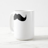 Schnurrbart-Tasse Kaffeetasse (Vorderseite Links)