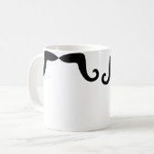 Schnurrbart-Tasse Kaffeetasse (Vorderseite Links)