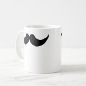 Schnurrbart-Tasse Kaffeetasse (Vorderseite Links)