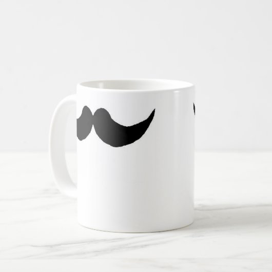 Schnurrbart-Tasse Kaffeetasse (Vorderseite Links)