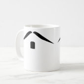 Schnurrbart-Tasse Kaffeetasse (Vorderseite Links)