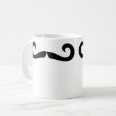 Schnurrbart-Tasse Kaffeetasse (Vorderseite Links)