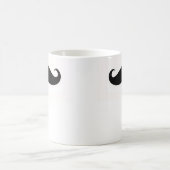 Schnurrbart-Tasse Kaffeetasse (Mittel)