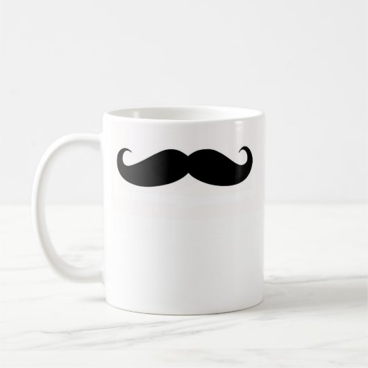Schnurrbart-Tasse Kaffeetasse (Links)
