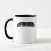 Schnurrbart-Tasse Tasse (Links)