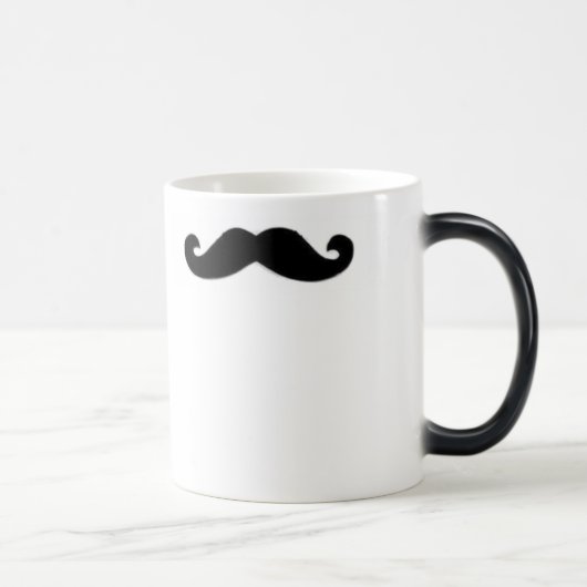 Schnurrbart-Tasse Verwandlungstasse (Rechts)