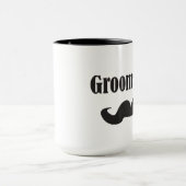 Schnurrbart-Trauzeuge Tasse (Zentrum)