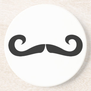 Schnurrbart-Untersetzer Untersetzer