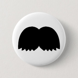 Schnurrbartbart Button