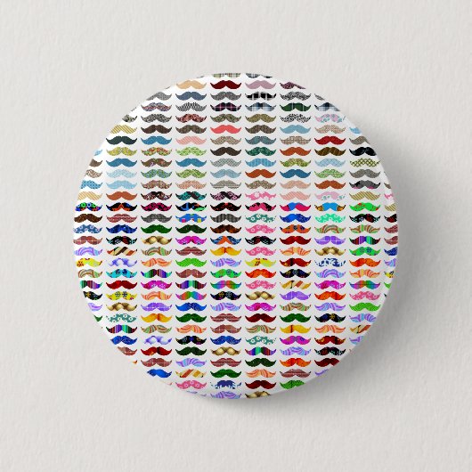 Schnurrbärte kopieren ist lustig button (Vorderseite)