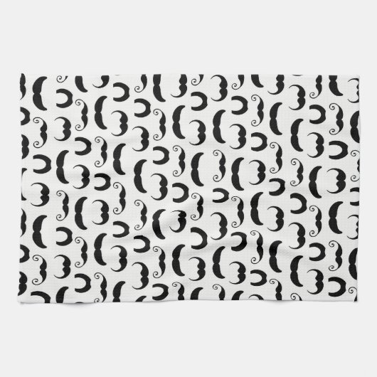 Schnurrbärte Küchentuch (Horizontal)