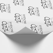 Schnurrbärte sind cool geschenkpapier (Ecke)