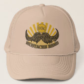 Schnurrbartfahrt Truckerkappe (Vorderseite)