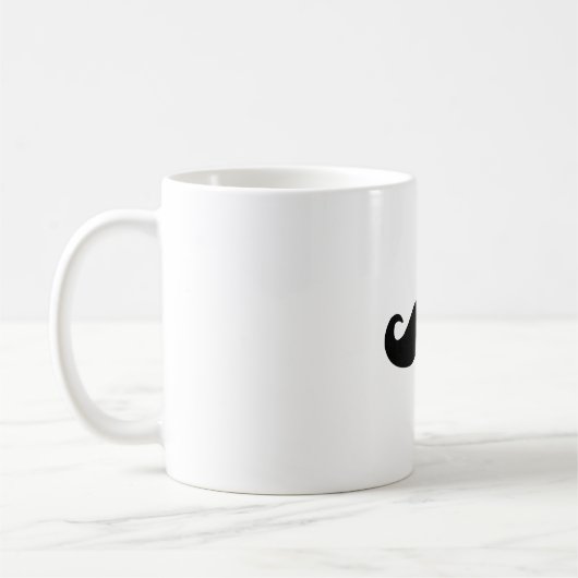 Schnurrbartklassikerschale Kaffeetasse (Links)