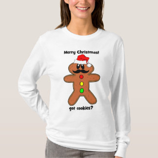 Schnurrbartlebkuchenmann T-Shirt