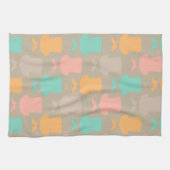 Schnurrbartmuster 2 handtuch (Horizontal)