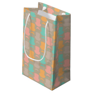 Schnurrbartmuster 2 kleine geschenktüte