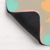 Schnurrbartmuster 2 mousepad (Ecke)