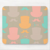 Schnurrbartmuster 2 mousepad (Vorne)
