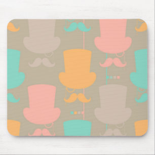 Schnurrbartmuster 2 mousepad