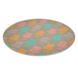 Schnurrbartmuster 2 schneidebrett