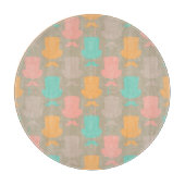 Schnurrbartmuster 2 schneidebrett (Vorderseite)